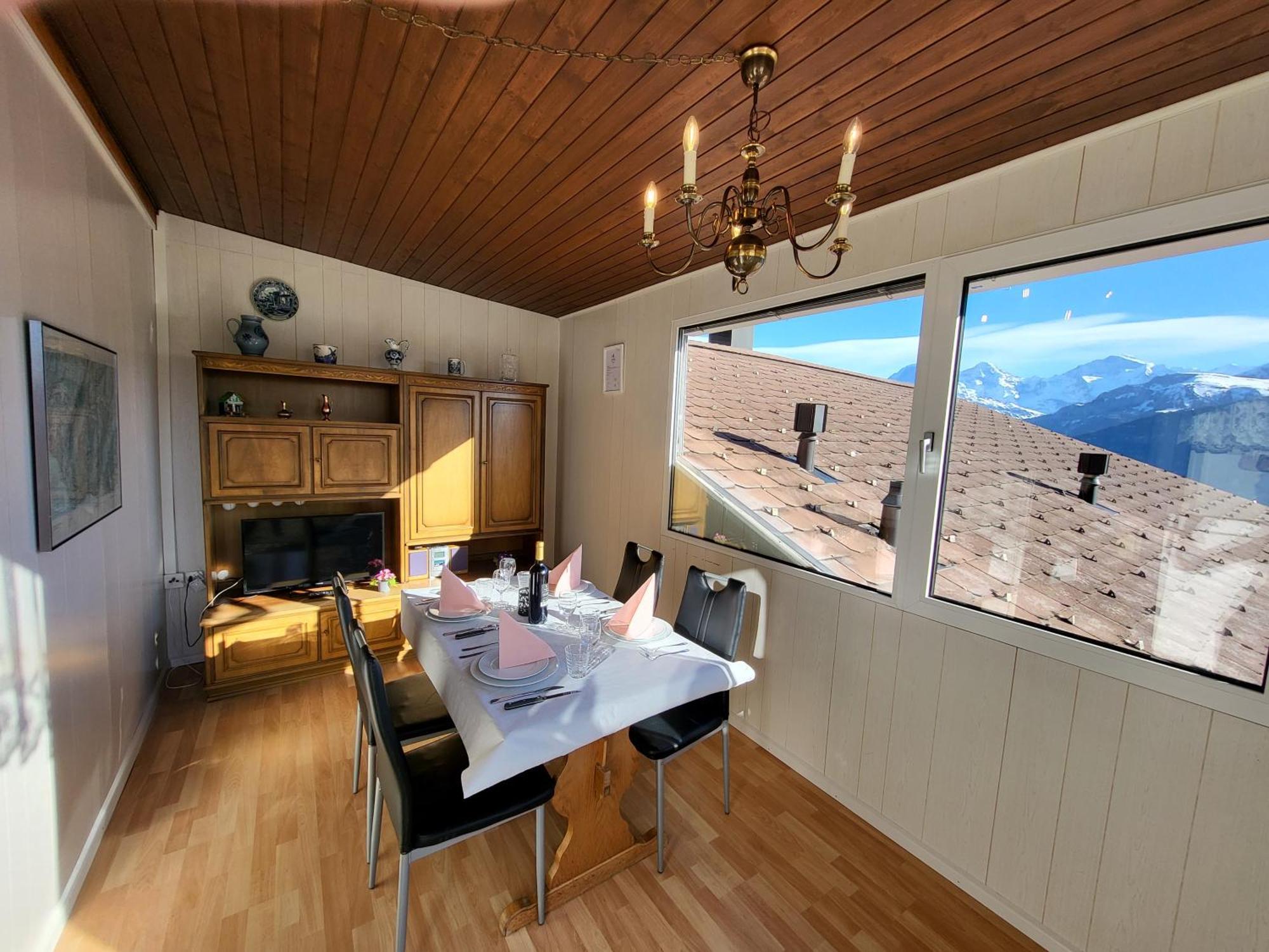 Chalet Lilo 4 Zimmer Big View Beatenberg Exterior photo